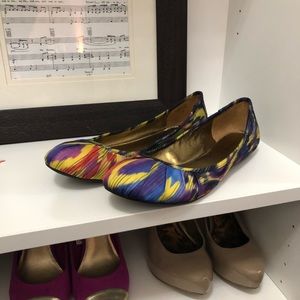 Multi-color Nine West Flats